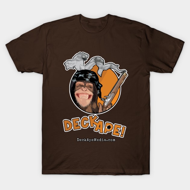 Deck Ape: Deadeye Chimp T-Shirt by DeckApe